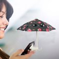 thumbnail image 2 of Phone Umbrella Suction Cup Stand Universal Adjustable Phone Stand Sun Visor Sun Shade Cover Sun Shield with Suction Cup Mount Phone Holder Refection Block Glare, 2 of 6