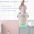 thumbnail image 5 of Dengmore 8L Mini Portable Washing Machine for Cloth Apartment Dorm Camp Collapsible Travel Laundry Washer USB Cleaner, 5 of 7
