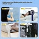 thumbnail image 3 of Rechargeable Handheld Fan 5 Speeds USB Portable Mini Quiet Cooling Fan with Digital Display - White, 3 of 5