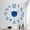 Blue, variant on Modern Design Large Wall Clock 3D DIY Quartz Clocks Fashion Watches Acrylic Mirror Stickers Living Room Home Decor Horloge