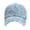 Blue, variant on Splice Denim Washed Visors Casual Unisex Baseball Cap Adjustable Hole Hat, Blue