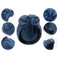 thumbnail image 6 of Women Headscarf Solid Color Bow-knot Soft Breathable Hat Retro Headwrap for Ladies Hair One Size, 6 of 8