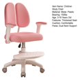 thumbnail image 5 of Upgraded Kids Adjustable Study Chair with 360° Wheels, Height & Depth Adjustable for Children's Desk, Home Office, School & Library Use (Blue/Pink), 5 of 7