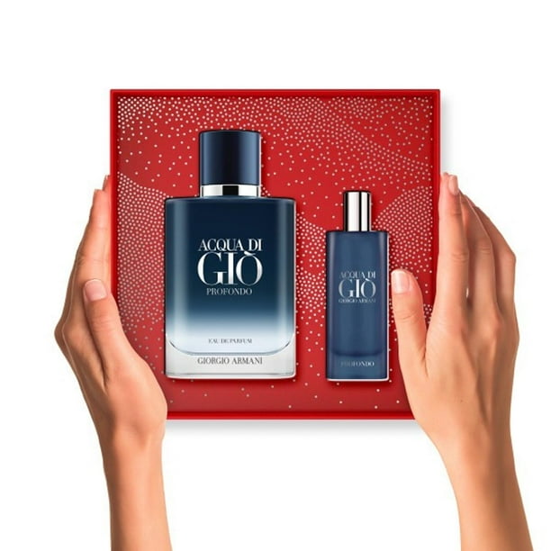 Set Acqua Di Gio Profondo de Giorgio Armani 2 piezas EDP | Walmart
