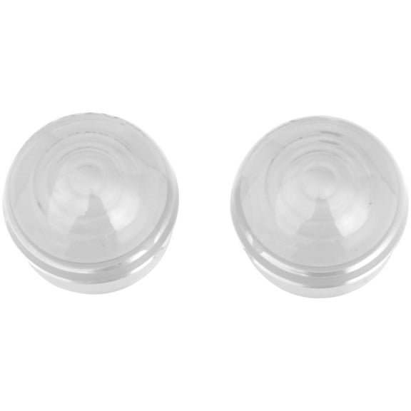 Drag Specialties Chrome Marker Light Replacement Lens Clear (DS-282044)