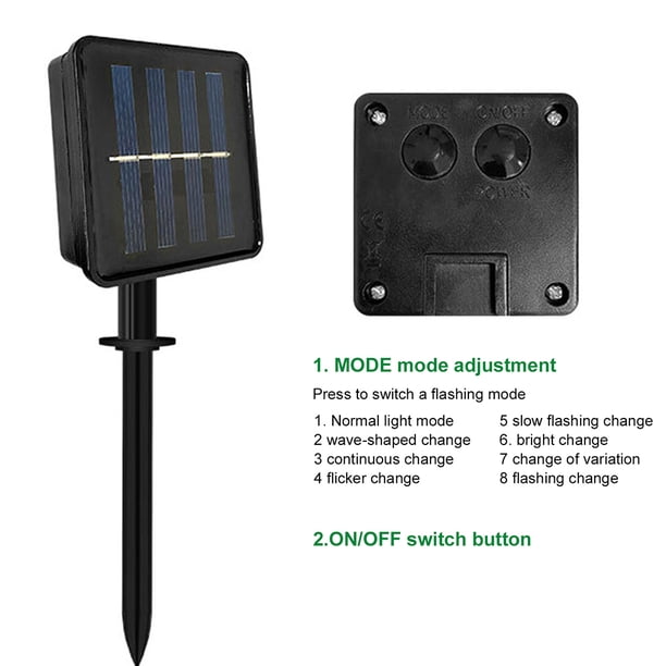 Luces Solares De Bastón De Caramelo Likrtyny Para estrenar