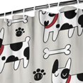thumbnail image 3 of Bulldog Dog Shower Curtain 72"x72" ,Bathroom Decorative Shower Curtains Set with 12 Hooks,Modern Waterproof Washable Shower Curtain, 3 of 6