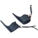 thumbnail image 1 of Juego de 2 protectores de dedos de cuero para tiro con arco, negro, 1 of 5