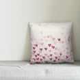 thumbnail image 3 of Creative Products Pink Hearts 18x18 Spun Poly Pillow, 3 of 3