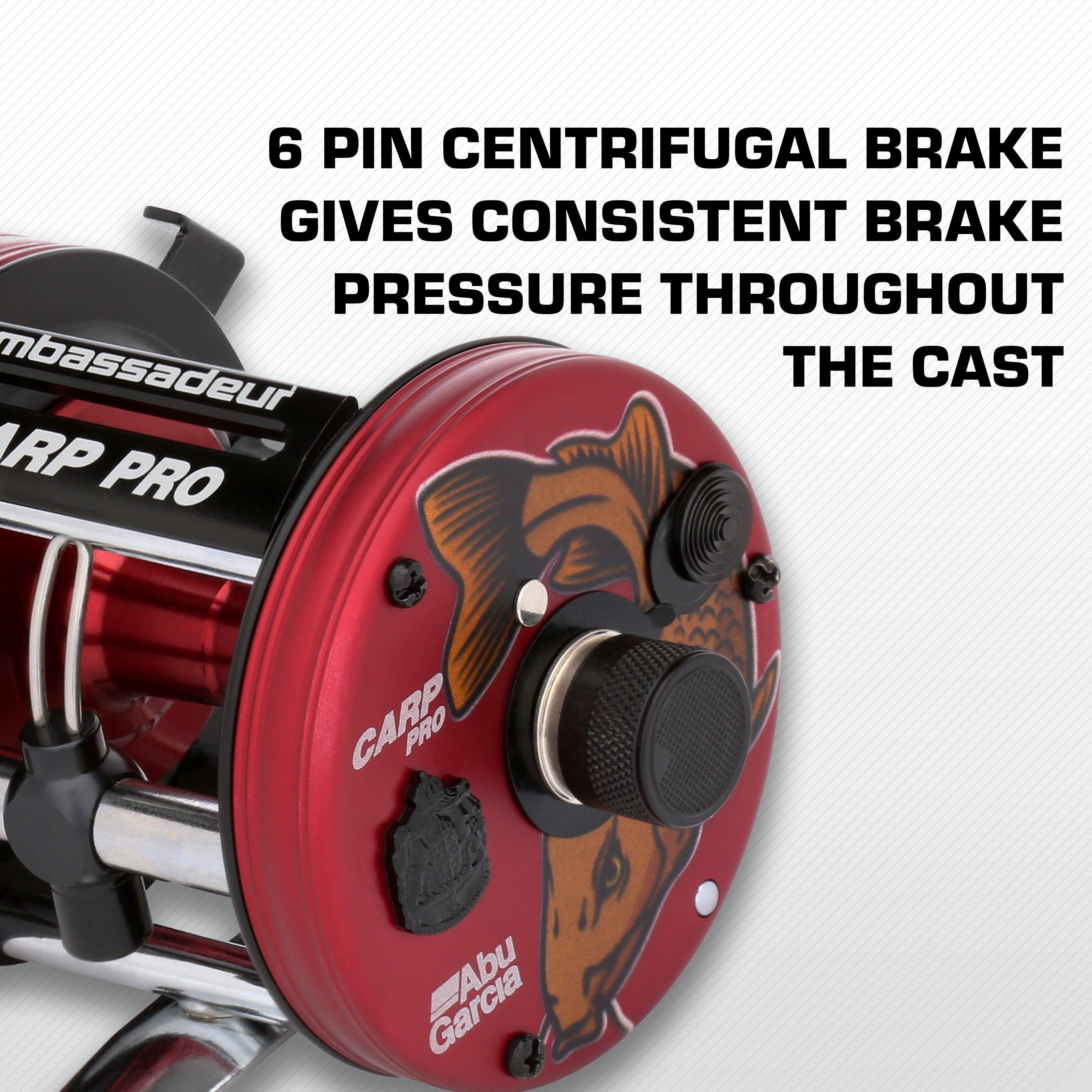 Abu Garcia Ambassadeur® Carp Pro Reel, 6500 Size Fishing Reel