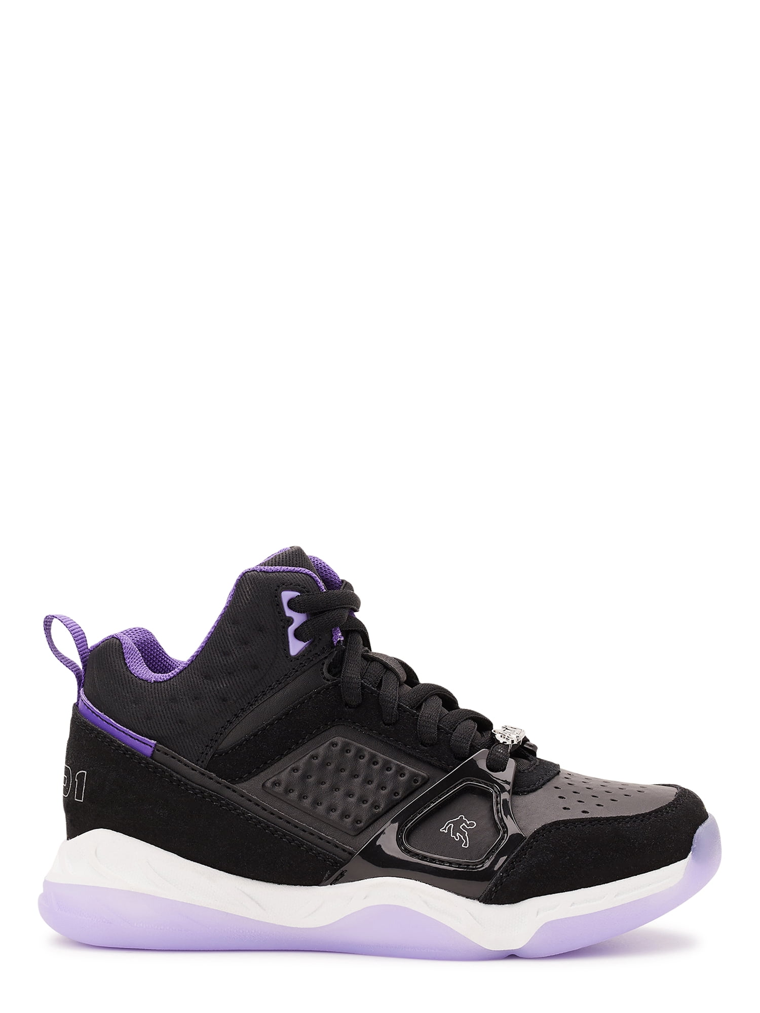 AND1 Little Girl & Big Girl Basketball High Top Sneakers, Sizes 13-5