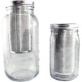 thumbnail image 2 of Coffee Filtesr for Wide Mouth Jar Stainless Steel Ultra Fine Mesh Tea with Fruit Infuser Ice Coffee Maker Ice Tea Maker Cold Brew Coffee Maker, 2 of 8