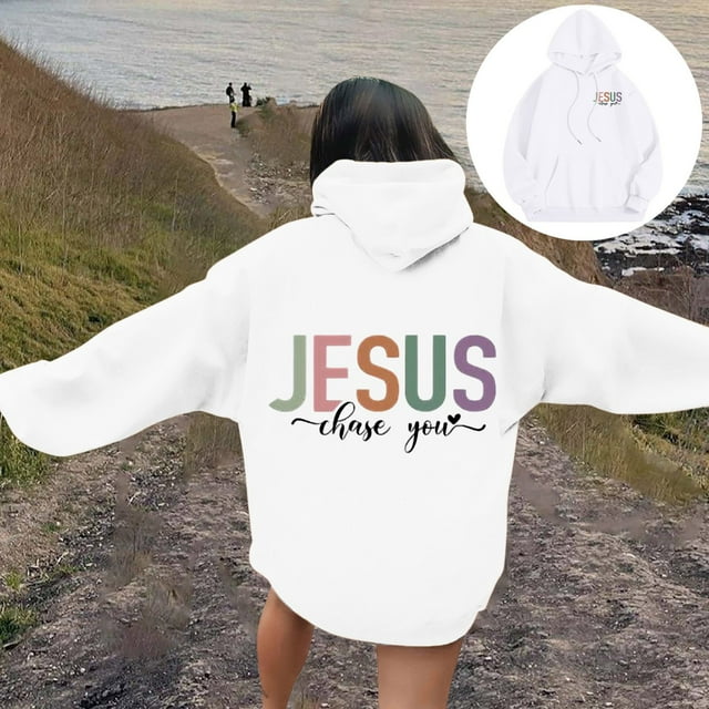 Sweat à Capuche Imprimé à la Mode pour Femmes Chandails en Molleton Décontractés Amples pour Usage Quotidien et Confortables