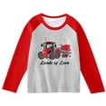 thumbnail image 2 of Toddler Valentines Tshirt for Boys Long Sleeve Graphic Tops Crew Neck Casual Pullover Top Boy Tops Size 3-4 Years, 2 of 4