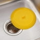 thumbnail image 4 of 2x tapón de silicona para bañera, tapón de drenaje para bañera, tapón de fregadero de sellado, amarillo , 4 piezas, 4 of 10