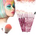 thumbnail image 2 of New Arrival! Kaonry Makeup Brush Set, Foundation Brush, Blush Brush Combination, Pink， 10Pc Portable Makeup Brush Set, Foundation Brush, Eye Shadow Brush Set, 2 of 7