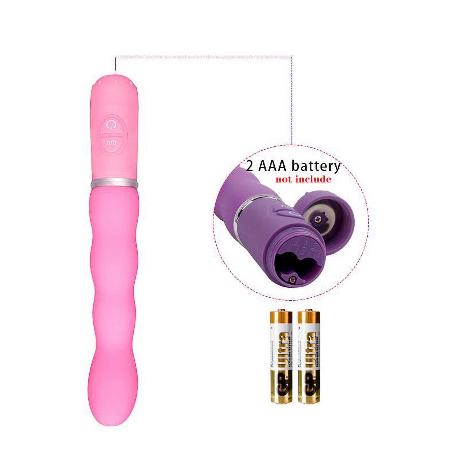 Silicone Vibrating Massager Personal Waterproof Back Body Neck Massage Toy