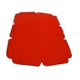 thumbnail image 3 of Toldo de repuesto impermeable para columpio de exterior, tejido Oxford 420D con revestimiento plateado, para jardín, patio, color rojo, 3 of 14