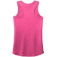 thumbnail image 3 of Women's Joe Gibbs Racing Team Collection Pink Denny Hamlin Name & Number Racerback Tank Top, 3 of 3