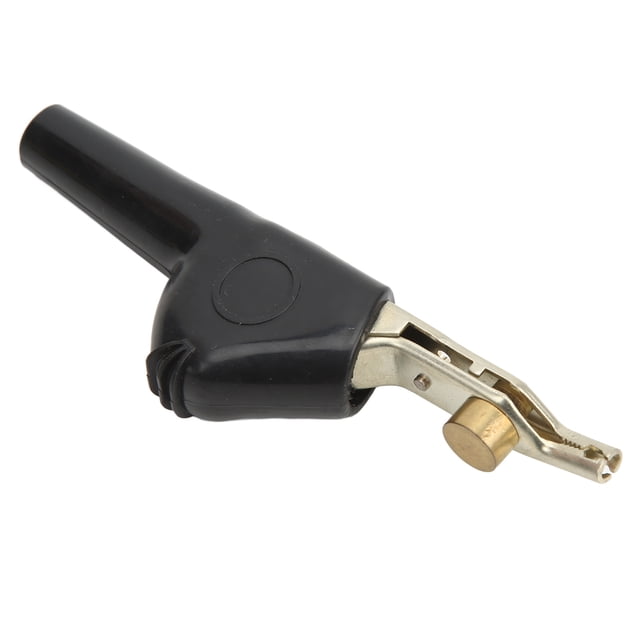 Ccdes Electrical Crocodile Clips, 25mm Opening Safe Portable Telecommunication Test Clamp For Car Battery