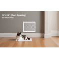 thumbnail image 3 of Achtek AIR RETURN 14"x16" Duct Opening (Overall Size 16"x18") | Heavy Cast Aluminum Air Grille HVAC Duct || Powder Coated, 3 of 12