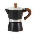 thumbnail image 3 of AOJA Moka Pot Espresso Maker 150ml Lightweight Stovetop Coffee Maker Easy to Use Italian Coffee Brewer for Rich Espresso Latte Cappuccino,Black, 3 of 8