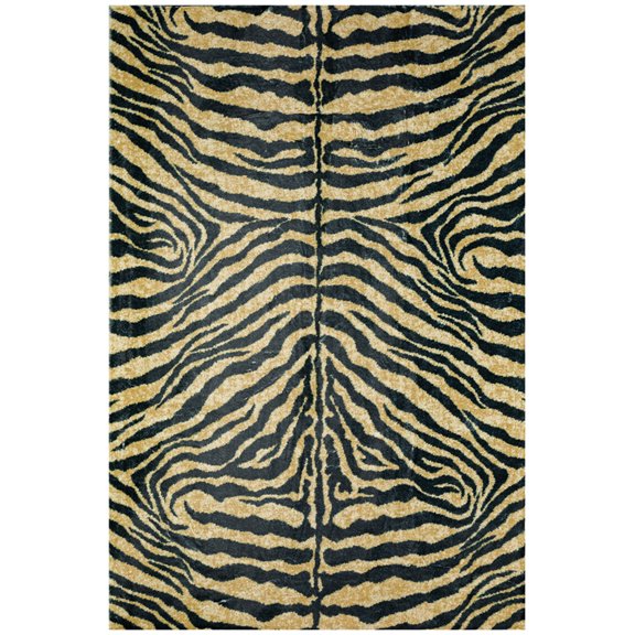 Dalyn Akina Area Rug AK1 Ak1 Gold Gold Lines Banded 8' x 8' Round