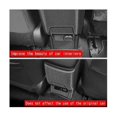 thumbnail image 4 of Car Air Conditioner Rear Air Outlet Vent Panel Cover Kick Plate for Prius 60 Series 2022-2023, 4 of 5