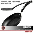 thumbnail image 2 of THE ROCK by Starfrit 030903-002-0000 The Rock by Starfrit 7-Piece Cookware Set with Bakelite Handles, 2 of 6