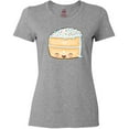 thumbnail image 3 of Inktastic Cute Smiling Cake with Confetti Sprinkles Women's T-Shirt, 3 of 5