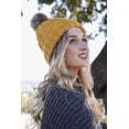 thumbnail image 6 of Basic Ribbed Pom Beanie, 6 of 9