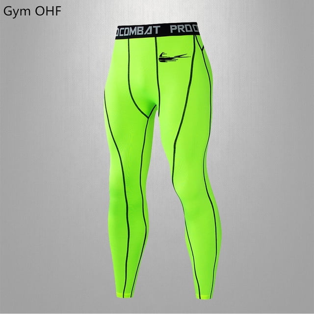 Hombre Medias Gimnasio Pantalones De Compresiónpangjing