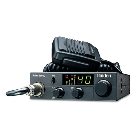 Uniden Professional Series 40-Channel Compact CB Radio, PRO510XLPT
