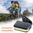 thumbnail image 3 of Eoperou Solar Bicycle Tail Light: Adjustable Rechargeable MTB Road Mountain Bike Lamp Waterproof Night Riding Bike Lamp, 3 of 7