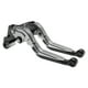 thumbnail image 1 of Palancas de freno y embrague cortas y largas para Kawasaki VERSYS 650 15-23, palanca de freno ajustable de motocicleta, aleación de aluminio, mango de titanio con extremo negro, 1 of 6