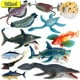 thumbnail image 2 of Figura de acción de dinosaurio jurásico de vida marina oceánica, modelo animal de simulación, mosasaurus, pez antiguo, juguetes para niños, 2 of 5