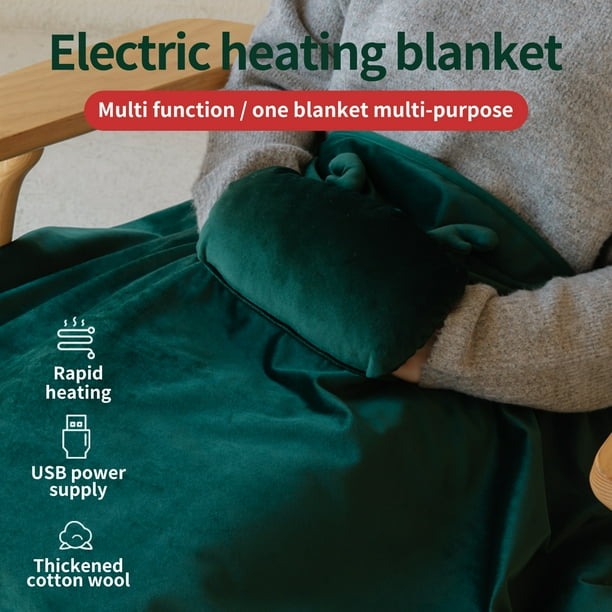 WSBDENLK Heated Blanket Clearance Warm Blanket Knee Blanket