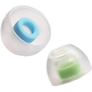 SpinFit CP360 – Patented Silicone Eartips for Replacement (2 Pairs) (3.6 mm Nozzle Dia.) (Large/Medium)