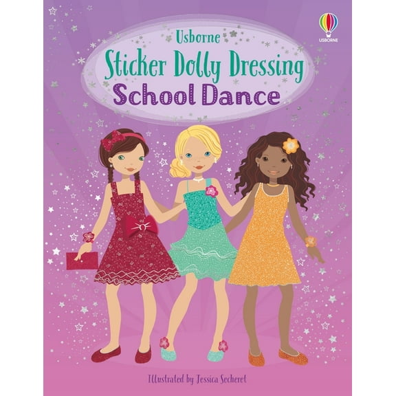 Sticker Dolly Dressing School Dance, (Paperback)