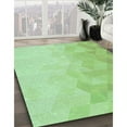 thumbnail image 2 of Ahgly Company Indoor Rectangle Patterned Green Snake Green Area Rugs, 7' x 9', 2 of 6