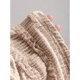 thumbnail image 6 of Apricot Ruched Halter Maxi Dress With Adjustable Neck Tie, 6 of 6