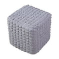 thumbnail image 1 of Ottoman Cover, Comfortable Ottoman Living Room for Dining Room , Light Gray, 1 of 8