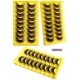 thumbnail image 3 of Nvzi 18 pares de pestañas postizas de visón sintético, tenues, tupidas, de aspecto natural, con volumen, A916, 3 of 3