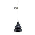 thumbnail image 1 of Plafond Suspendu Industriel en Métal Noir Grange 8 Pouces, 1 of 3