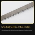 thumbnail image 3 of fashionhome Fine Tooth Tail Saw High Temperature Heating For Enhanced Durability Handmade Small Hand Saw Yellow, 3 of 6