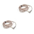 thumbnail image 4 of Cable de auricular Matsuzay 3,5mm/0,75mm tejido HiFi negro con núcleo de cobre, 4 of 6