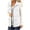 A-White, variant on MaFYtyTPR Women's Sleeveless Waistcoat Solid Color Fall Winter Fashion Drawstring Zipper Jacket With Multi Pockets for Daily Wear A-Army Green L