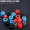 thumbnail image 2 of Memory Foam Ear Tips For In Ear Headphones Noise Reduction Replacement 4.5mm Black 6-Pairs, 2 of 10