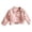 Pink, variant on GiLiling Baby PU Leather Motorcycle Coat Toddler Zipper Fall Winter Long Sleeve Lapel Outerwear Trendy Stylish Cute Outdoor Cycle Coat (Pink, 18-24 Months)