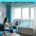 thumbnail image 2 of KISSAIR 14,000 BTU U Shaped Window Air Conditioner 6-in-1 Mode with Remote Control 24-Hour Timing for Room/Office/Apartment Cools up to 700 Sq.ft, 2 of 11